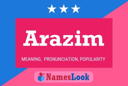 Poster del nome Arazim