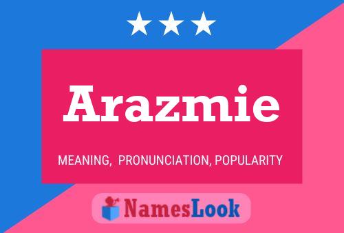 Poster del nome Arazmie