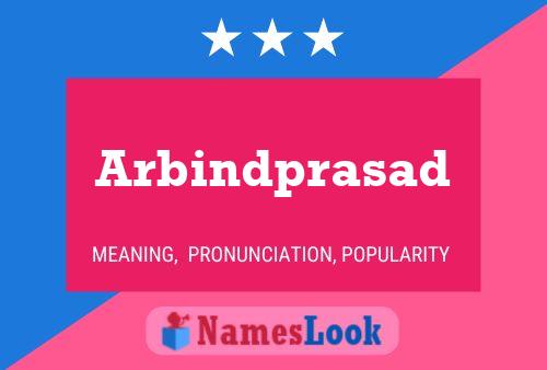 Poster del nome Arbindprasad