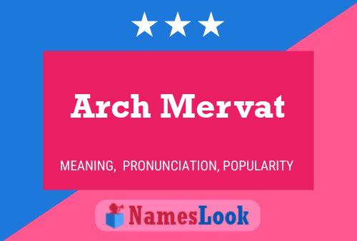 Poster del nome Arch Mervat