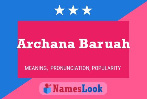 Poster del nome Archana Baruah