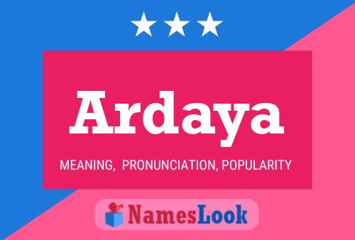 Poster del nome Ardaya