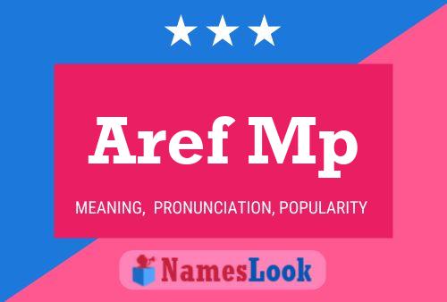 Poster del nome Aref Mp