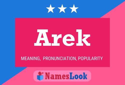 Poster del nome Arek