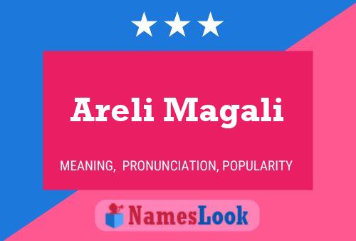 Poster del nome Areli Magali