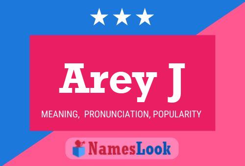 Poster del nome Arey J