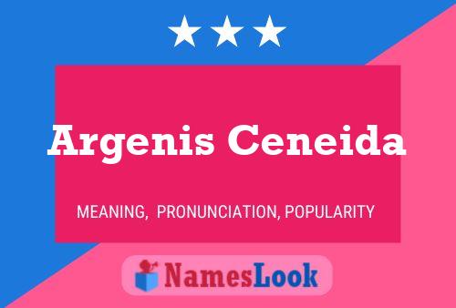 Poster del nome Argenis Ceneida