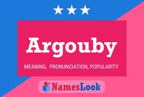 Poster del nome Argouby