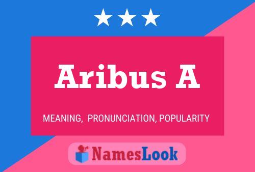 Poster del nome Aribus A