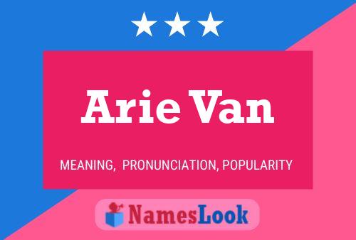 Poster del nome Arie Van