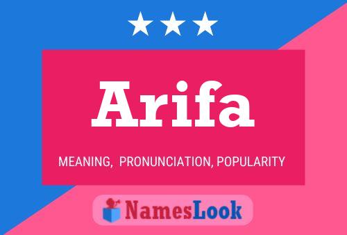 Poster del nome Arifa