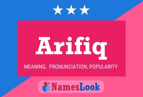 Poster del nome Arifiq