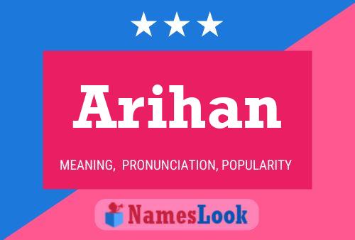 Poster del nome Arihan