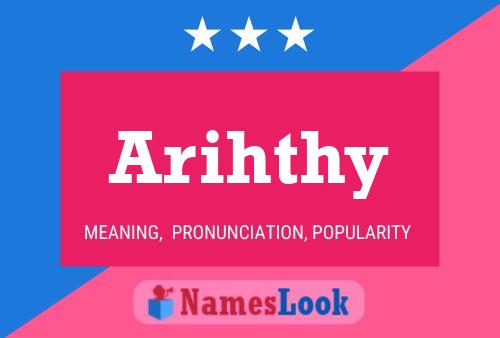 Poster del nome Arihthy