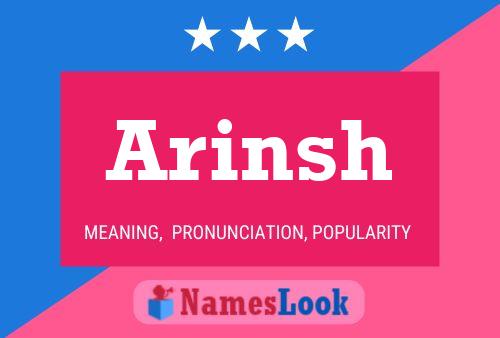 Poster del nome Arinsh