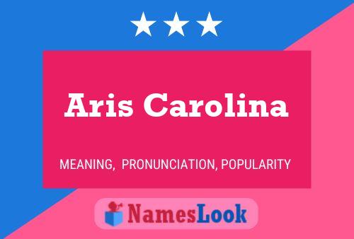 Poster del nome Aris Carolina