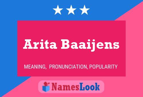 Poster del nome Arita Baaijens