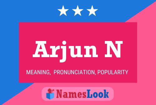 Poster del nome Arjun N