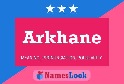 Poster del nome Arkhane