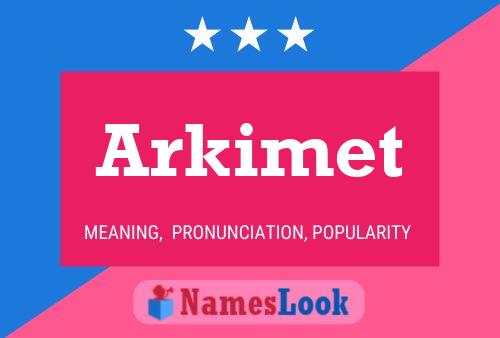 Poster del nome Arkimet