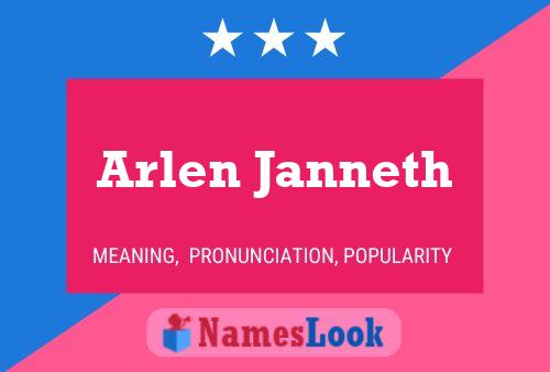 Poster del nome Arlen Janneth