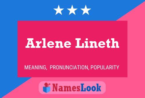 Poster del nome Arlene Lineth