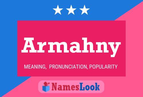 Poster del nome Armahny