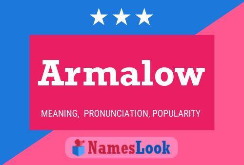 Poster del nome Armalow