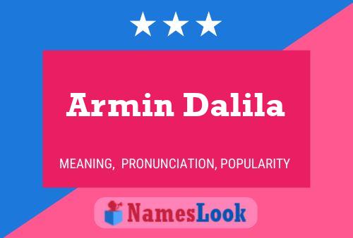 Poster del nome Armin Dalila