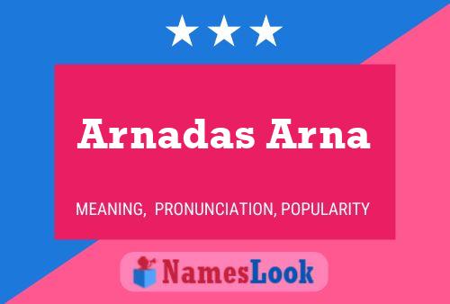 Poster del nome Arnadas Arna