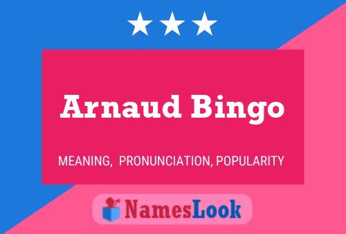 Poster del nome Arnaud Bingo