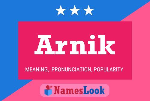 Poster del nome Arnik