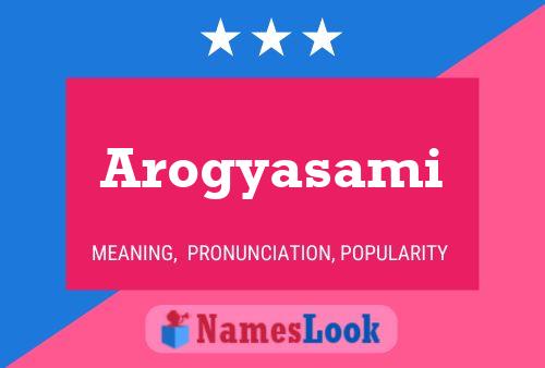 Poster del nome Arogyasami