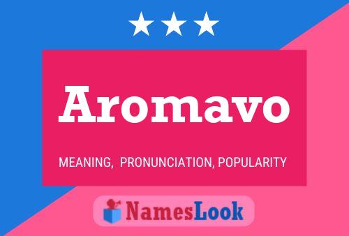 Poster del nome Aromavo