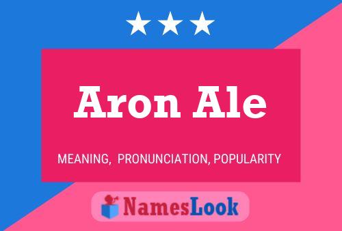 Poster del nome Aron Ale