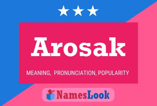 Poster del nome Arosak