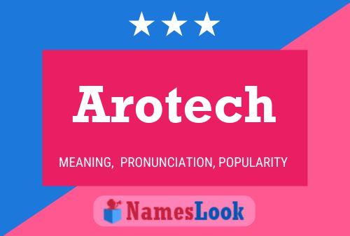 Poster del nome Arotech