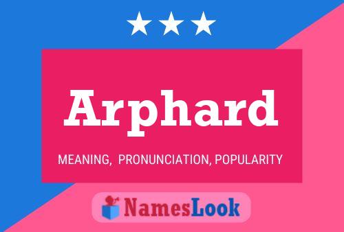 Poster del nome Arphard