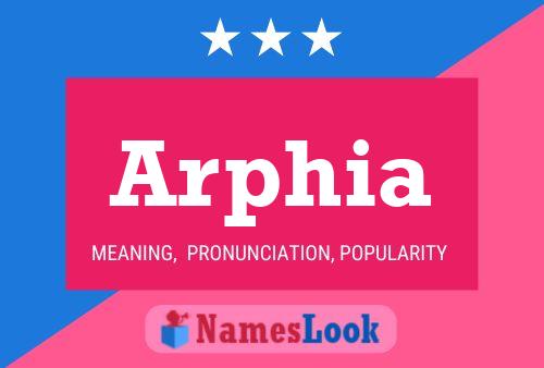 Poster del nome Arphia