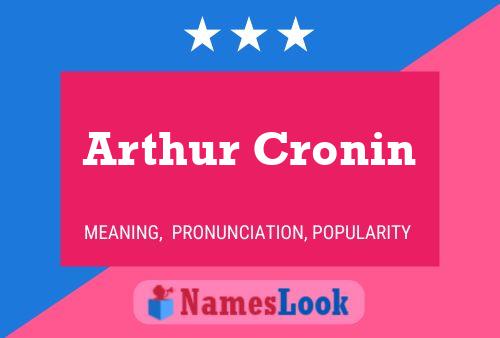 Poster del nome Arthur Cronin