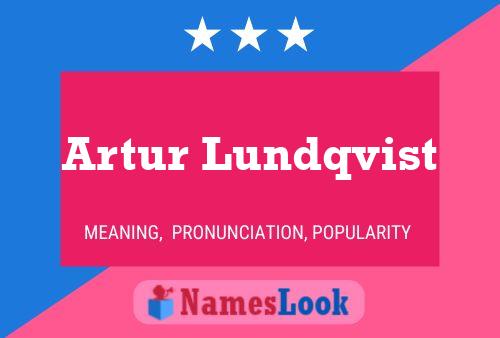 Poster del nome Artur Lundqvist