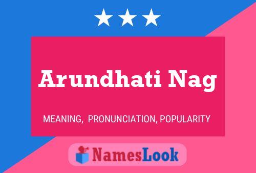 Poster del nome Arundhati Nag