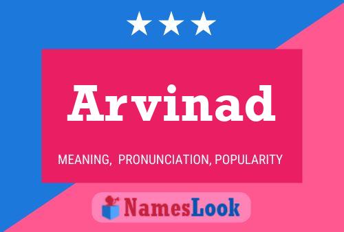 Poster del nome Arvinad