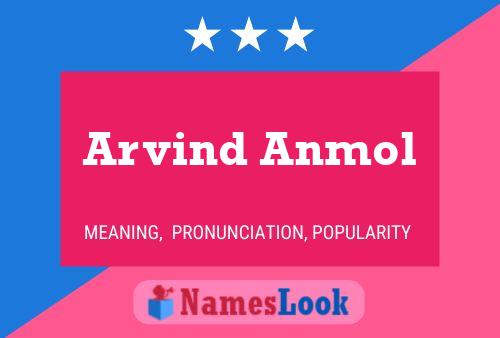 Poster del nome Arvind Anmol