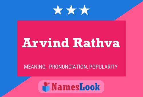 Poster del nome Arvind Rathva