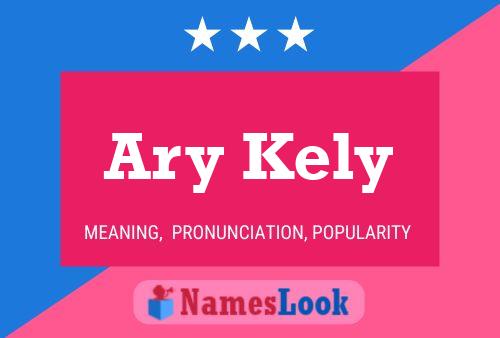 Poster del nome Ary Kely