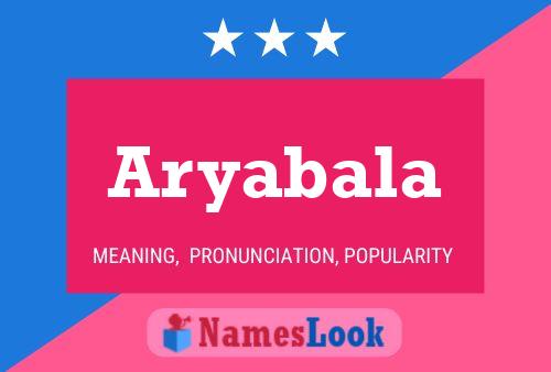 Poster del nome Aryabala