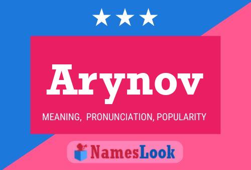 Poster del nome Arynov