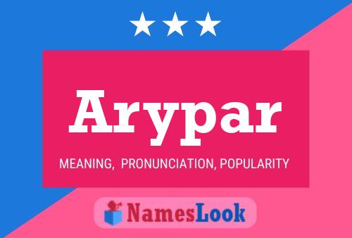 Poster del nome Arypar