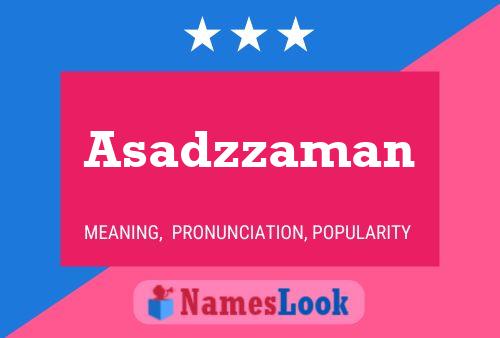 Poster del nome Asadzzaman